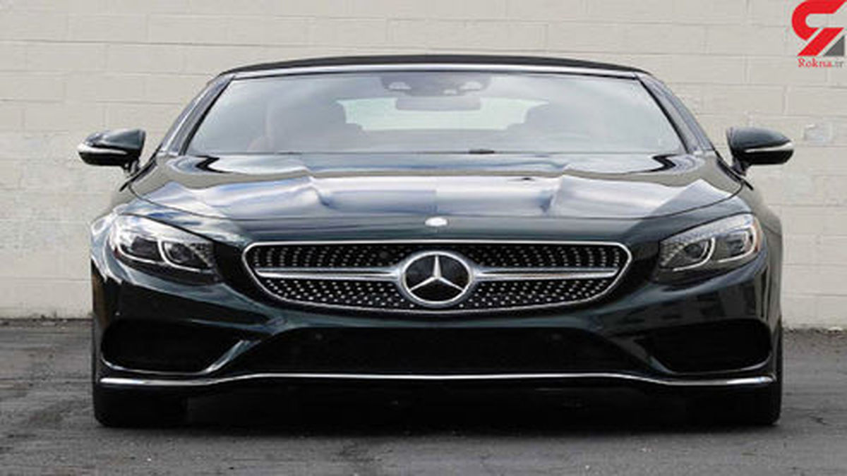 چپ کردن بنز فوق لاکچری در مشهد +عکس