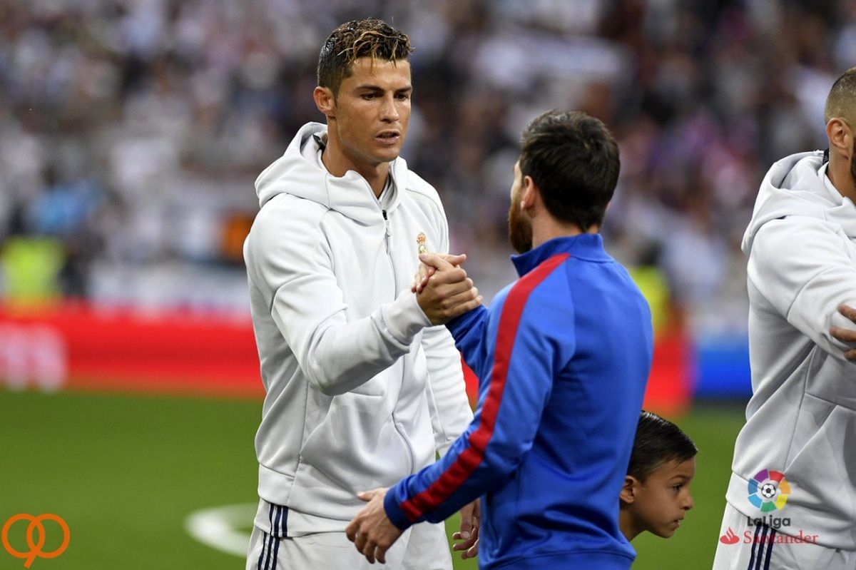 عکس: مسی و رونالدو دست‌دردست هم