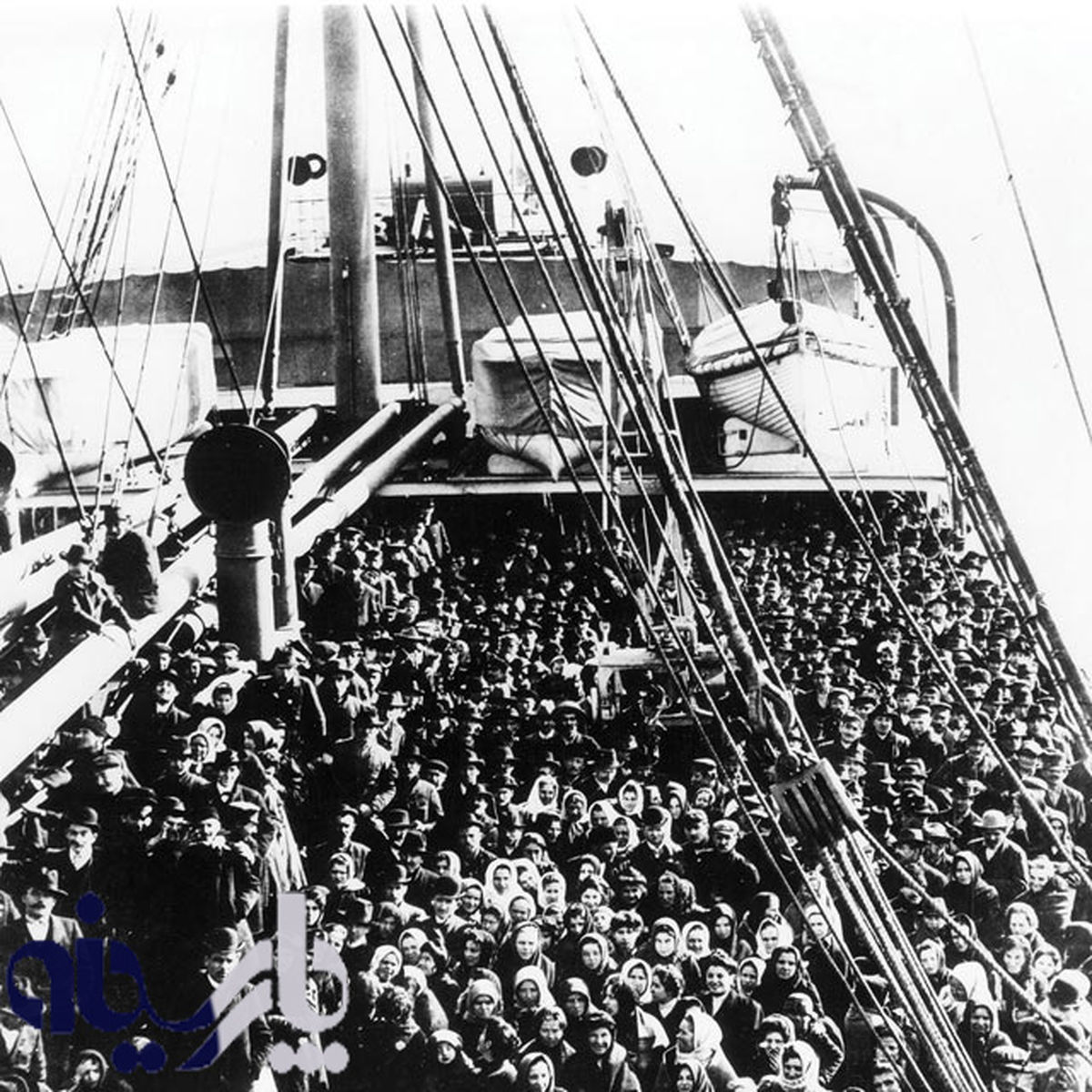 عکس/ اولین مهاجرانی که به آمریکا رفتند