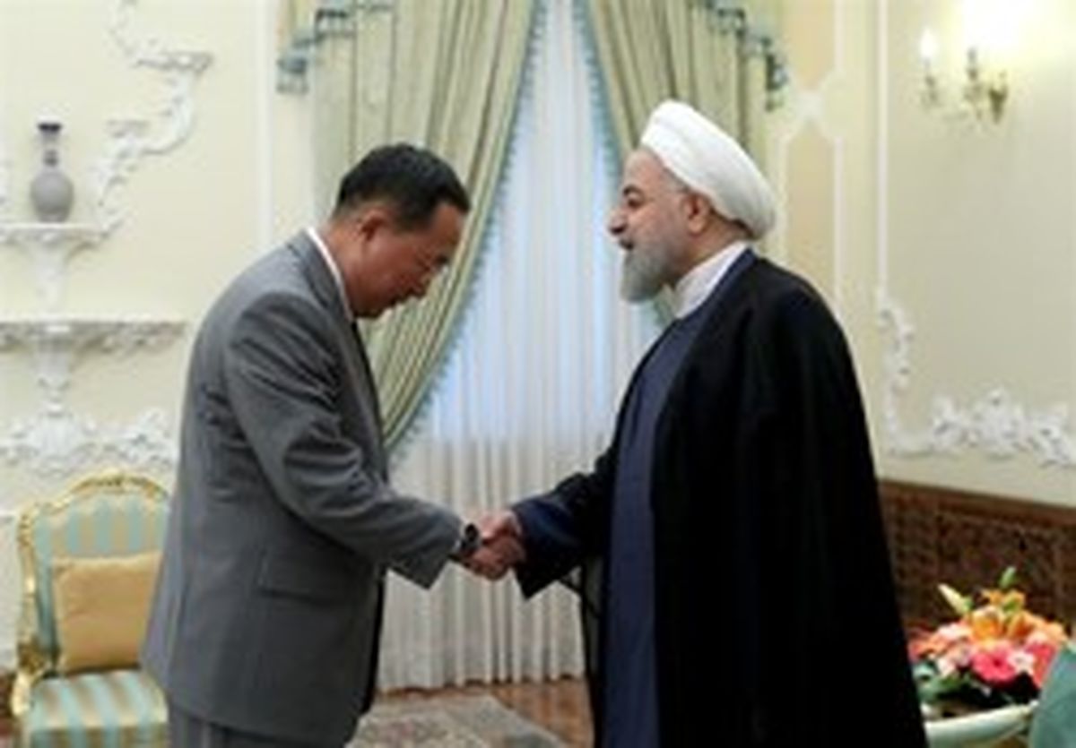 دیدار روحانی با وزیرامور خارجه کره شمالی +تصاویر