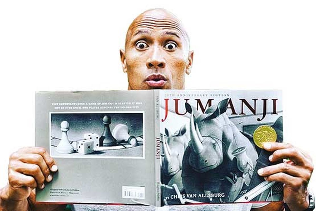 «جومانجی» با راکی جلوی دوربین رفت