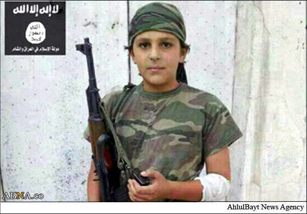 کوچکترین عضو داعش کشته شد/تصاویر