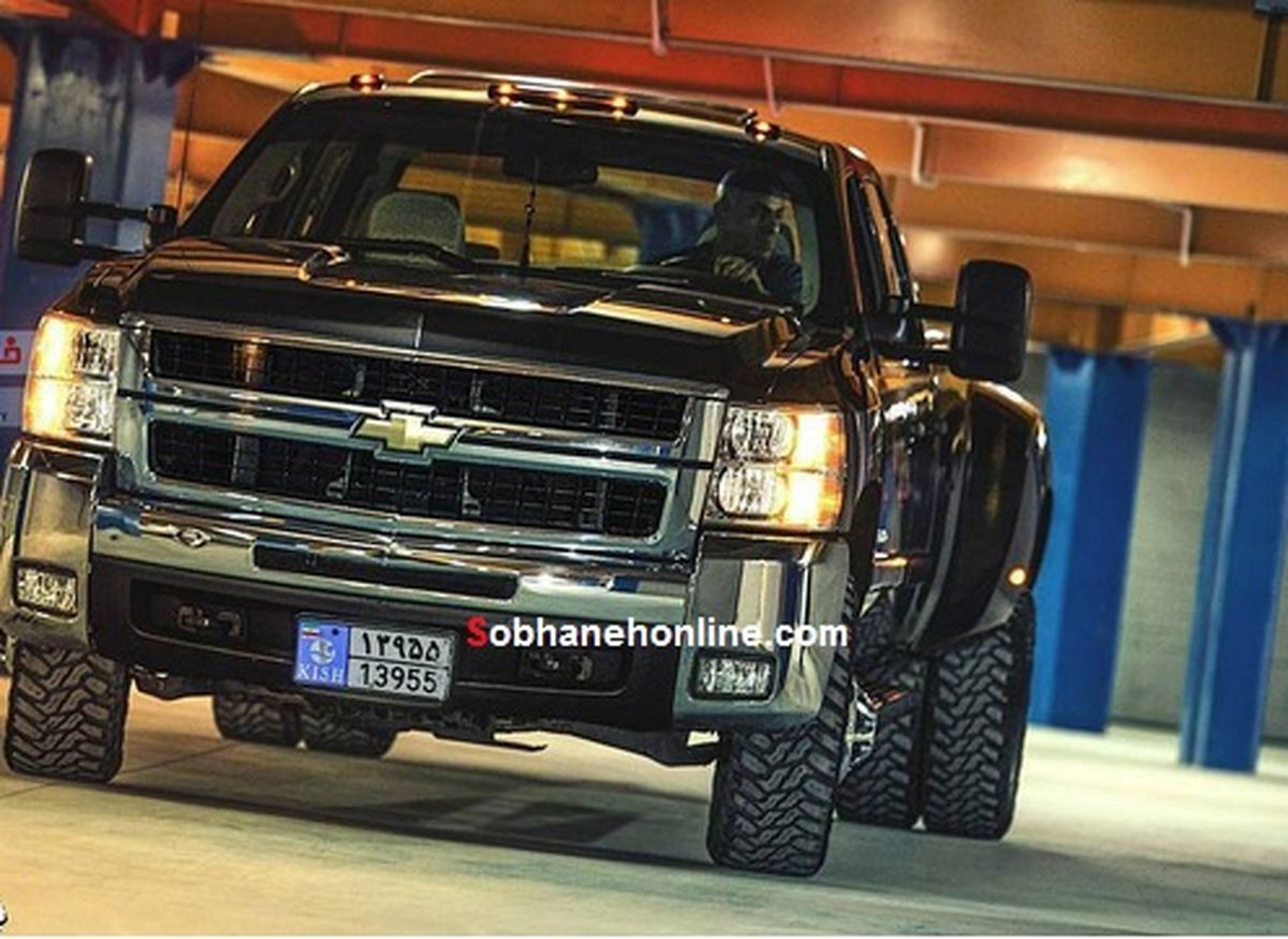 عکس: غول ۶ چرخ آمریکایی در ایران