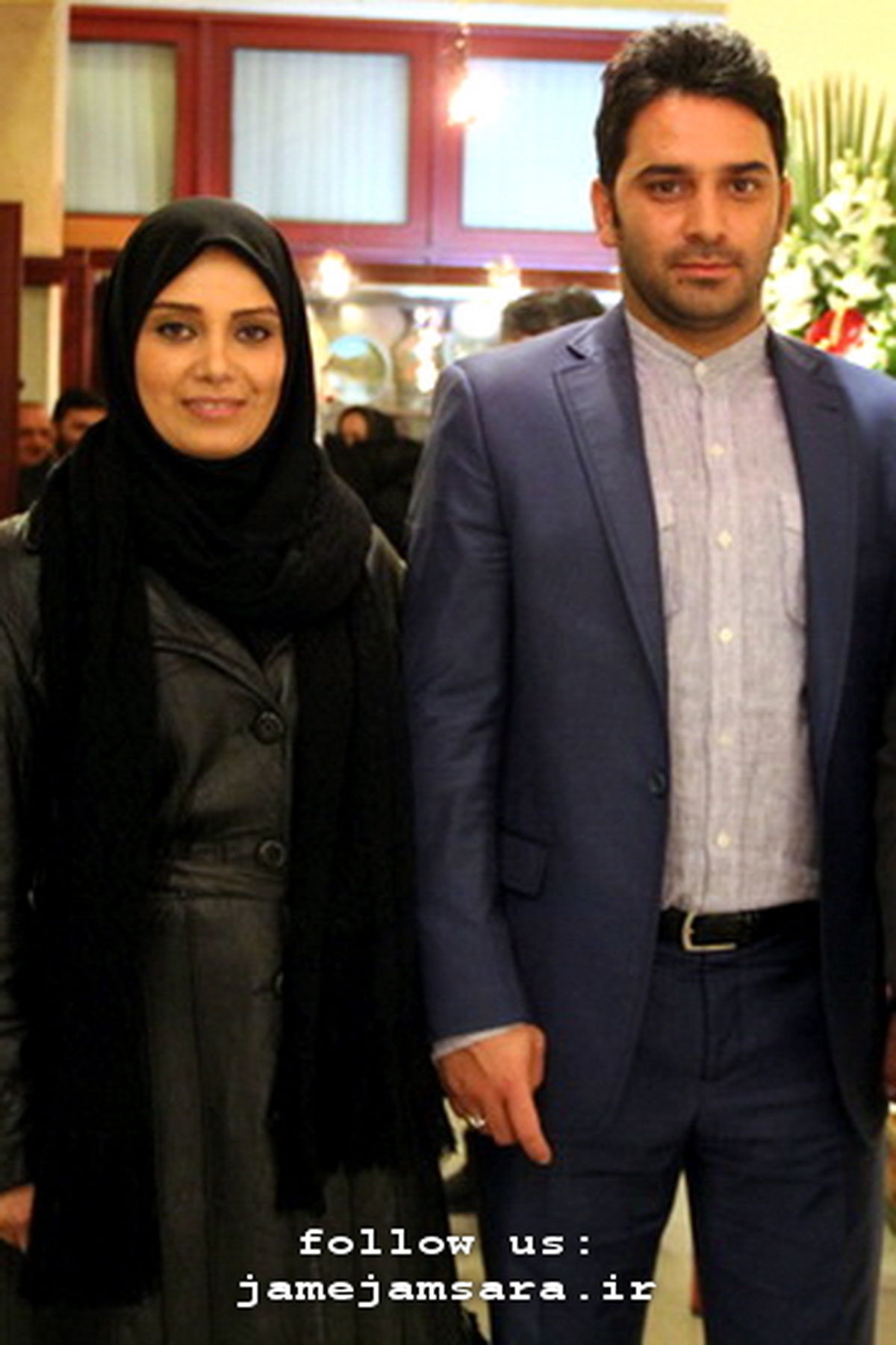 مجری«به خانه بر می گردیم» و همسرش