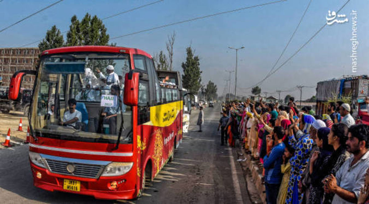 عکس: اتوبوس جالب حجاج هندی