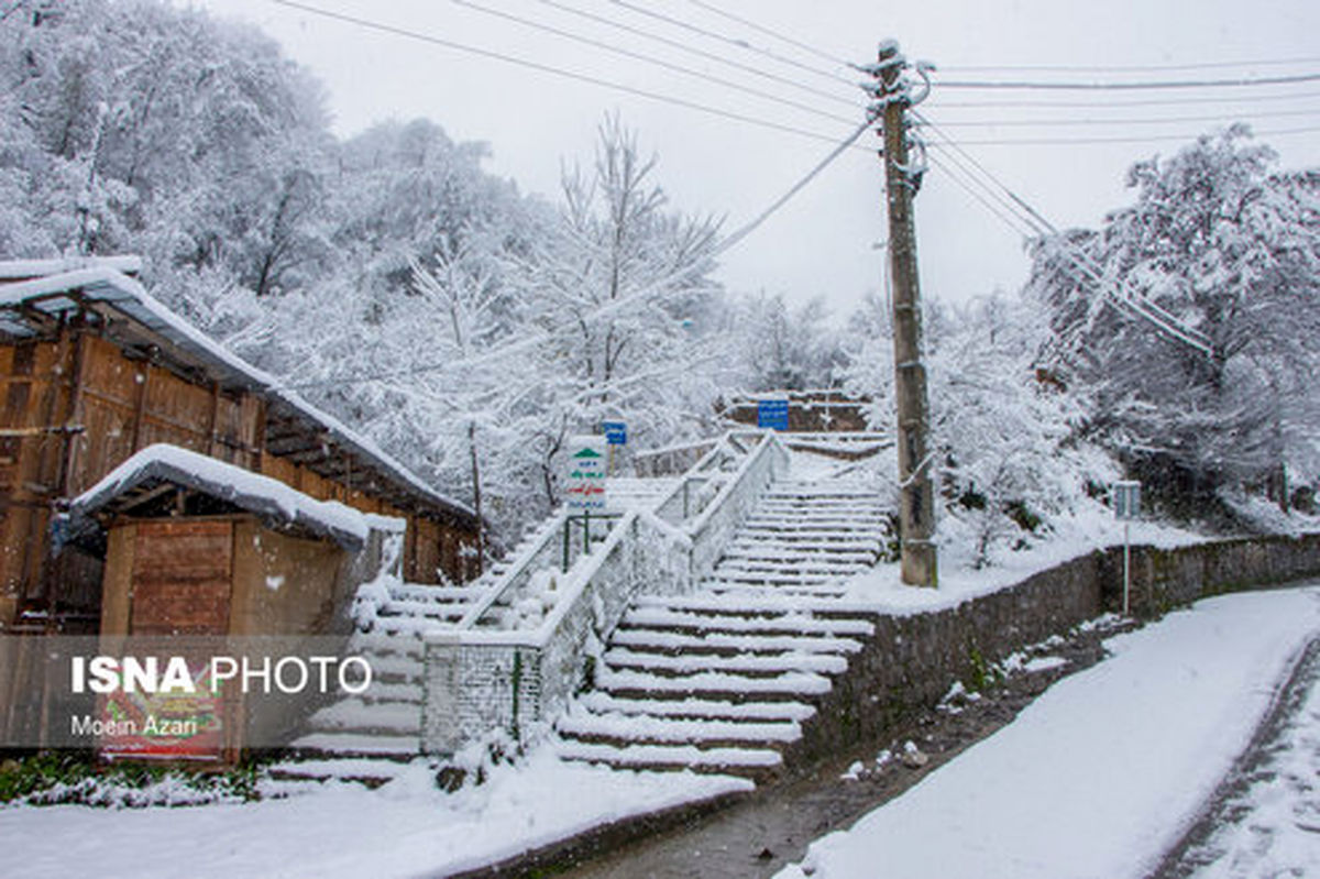 تصاویر: ماسوله برفی