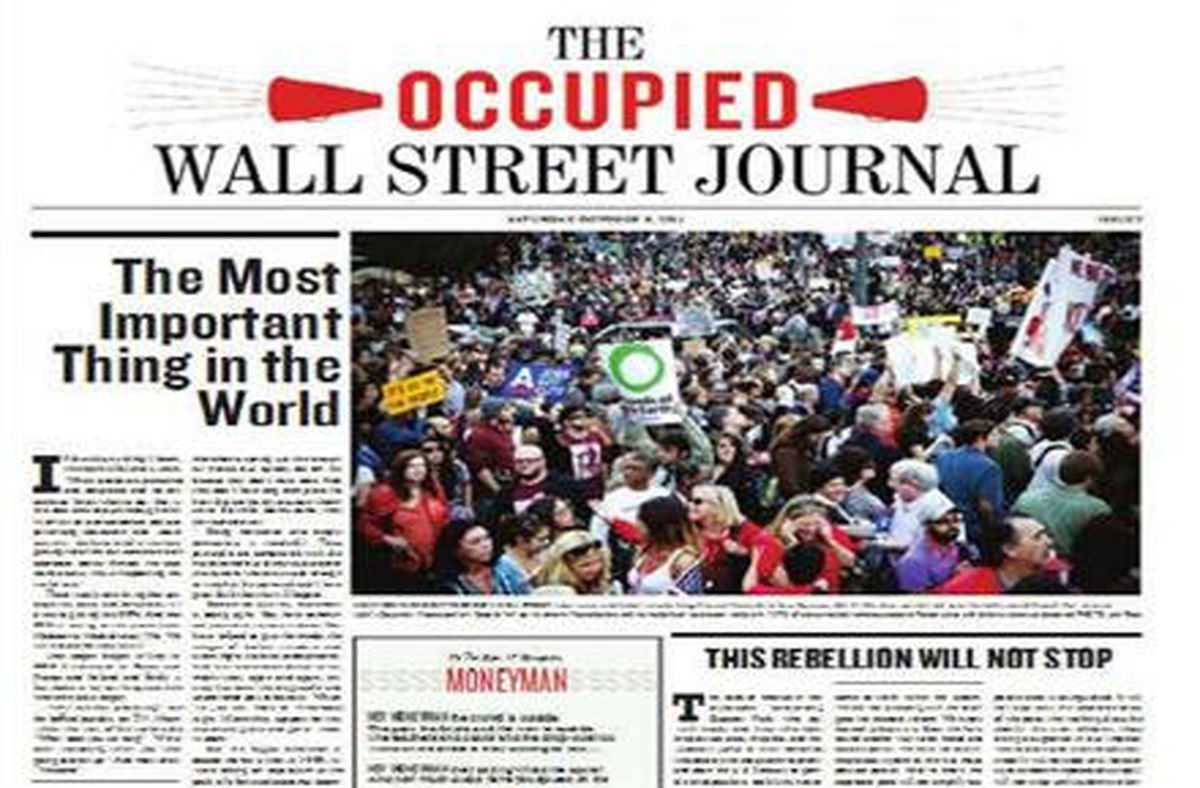 'وال استریت اشغالی' منتشر شد + عکس