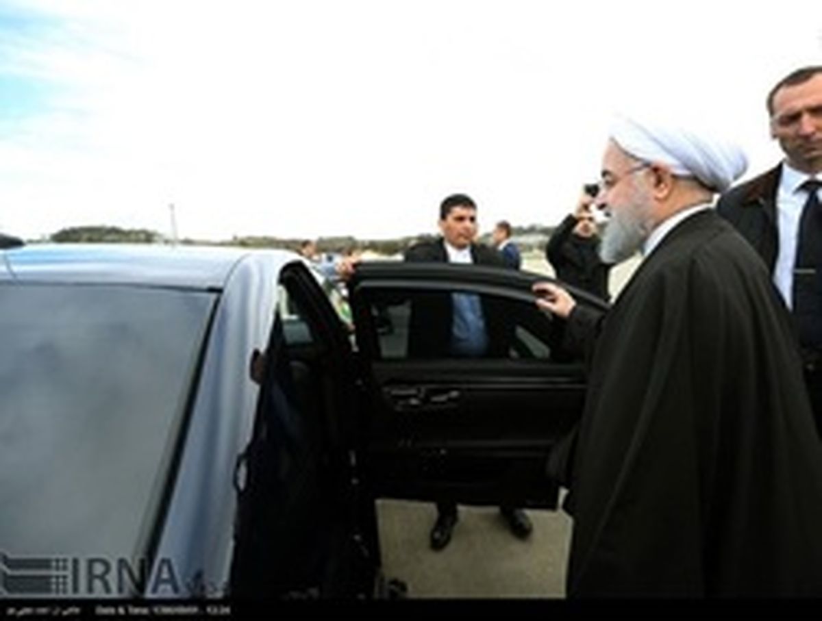 تیم اسکورت روحانی در سوچی +عکس