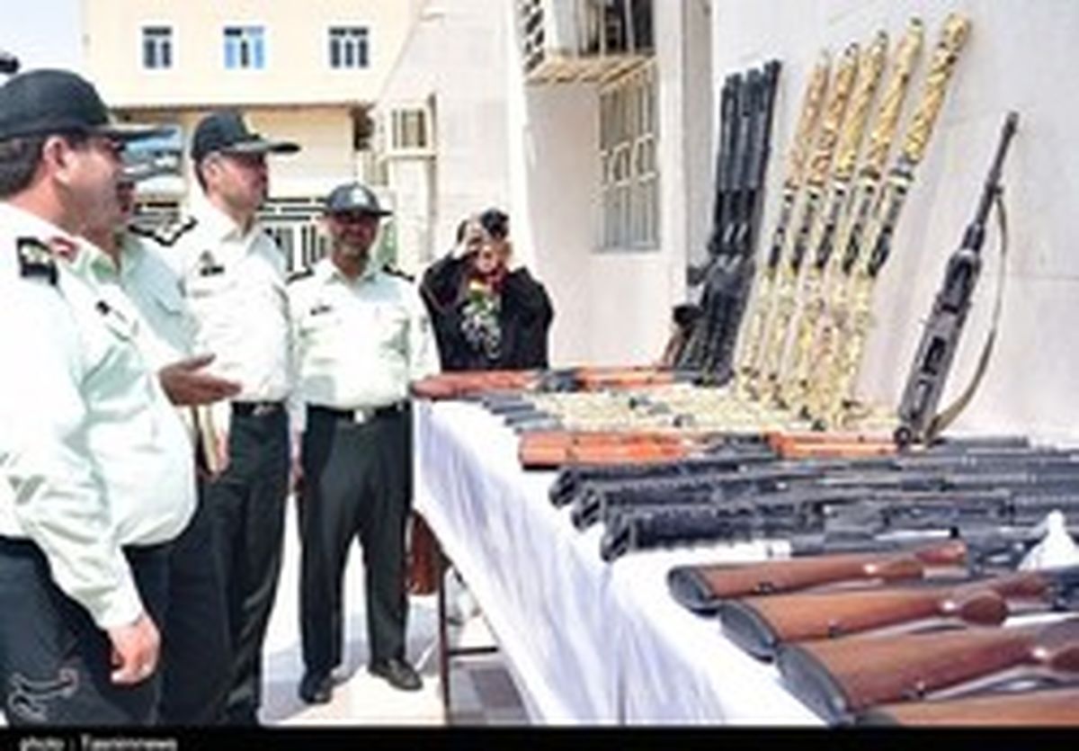 دستگیری ۹۰ نفر از دارندگان سلاح غیرمجاز در خوزستان