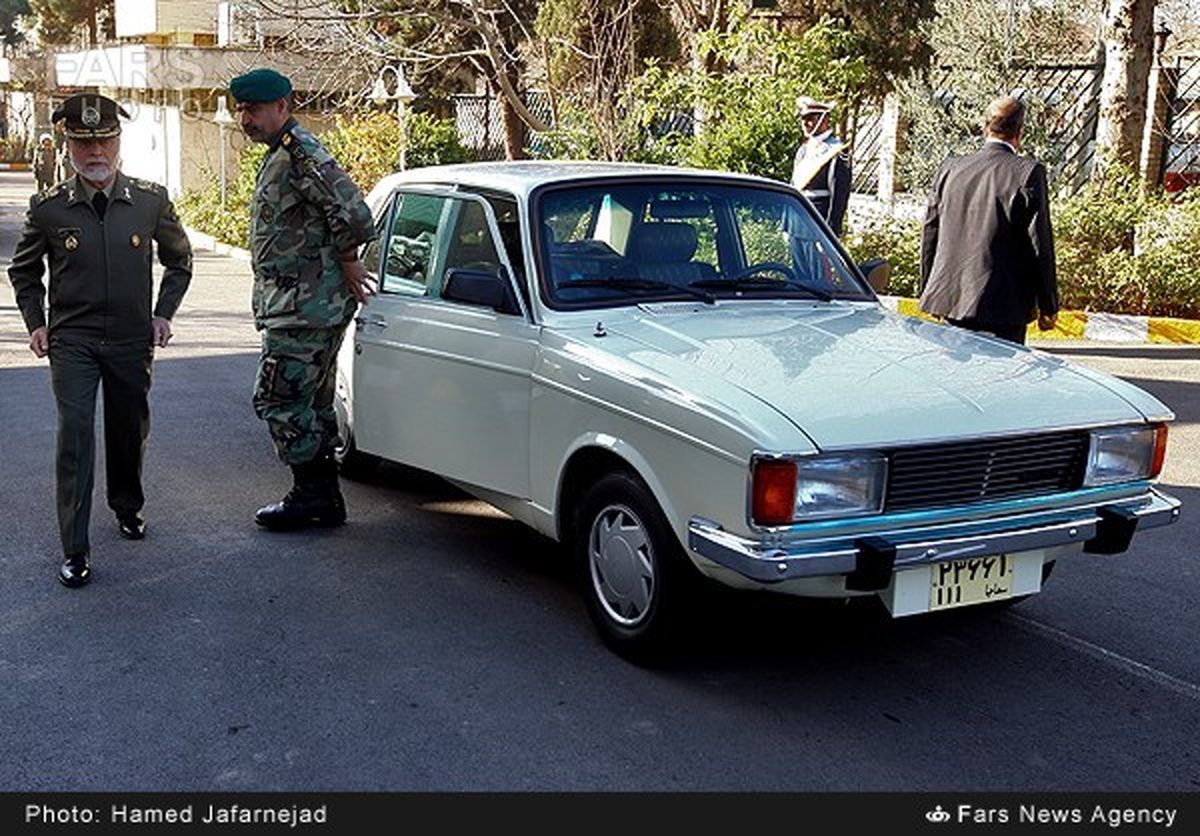 عکس: خودروی فرمانده کل ارتش ایران