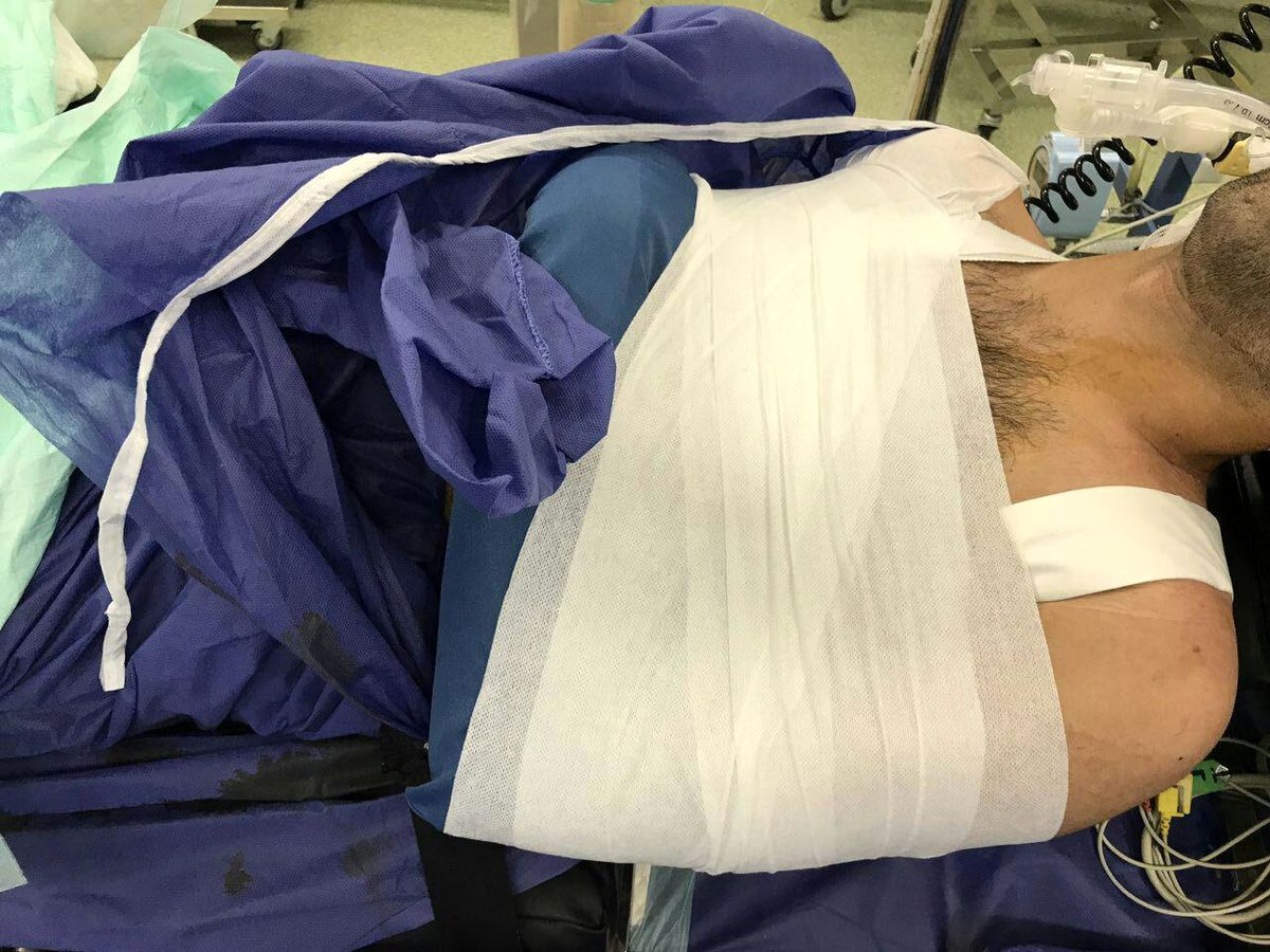 ستاره استقلال بعد از عمل جراحی +عکس