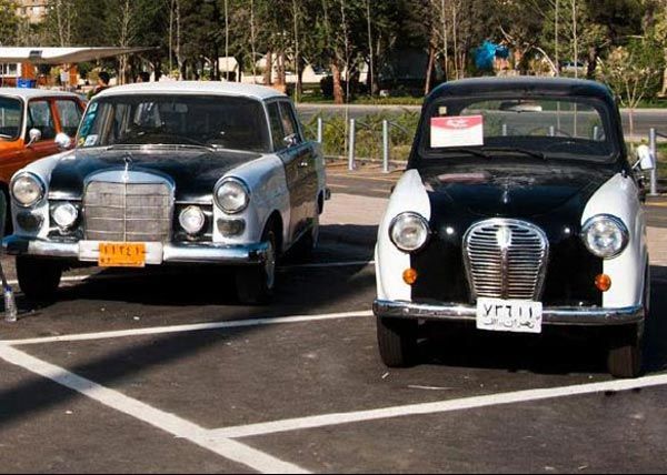 عکس/ اولین تاکسی در ایران!