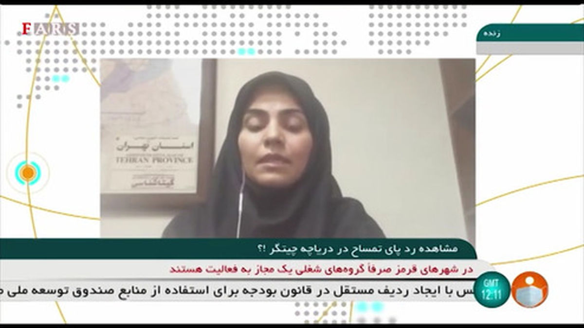 ماجرای رد پای تمساح در دریاچه چیتگر! +فیلم