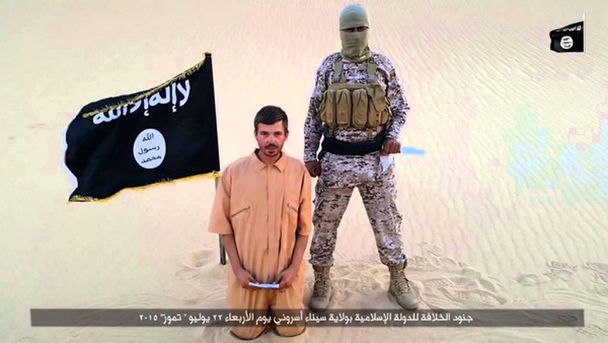 داعش سر شهروندکُروات را بُرید+عکس