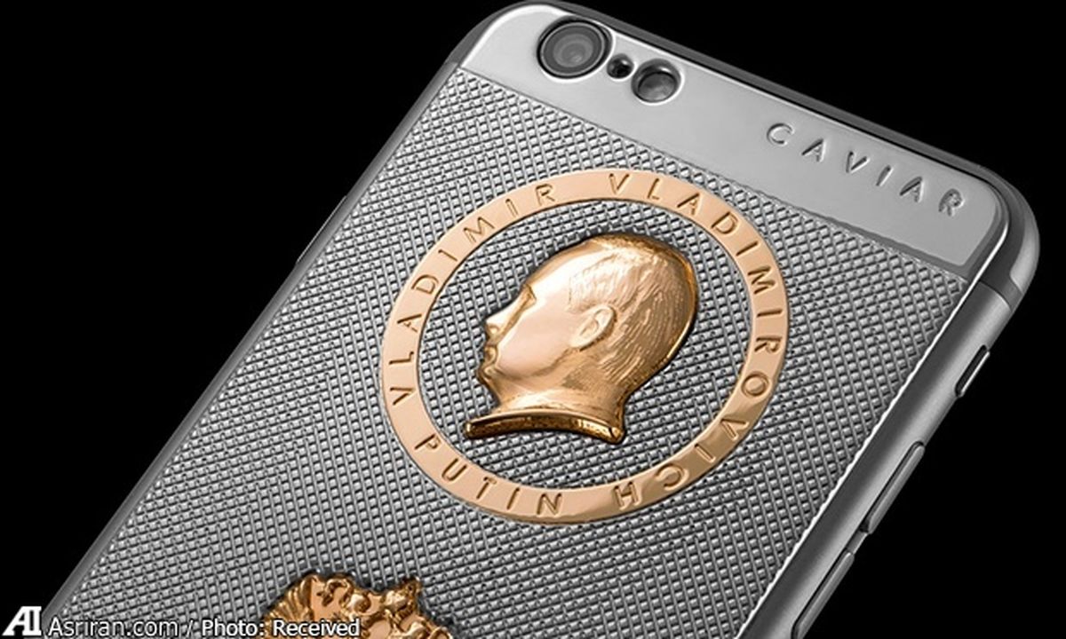 عکس: گوشی آیفون 6 منقوش به تصویر پوتین