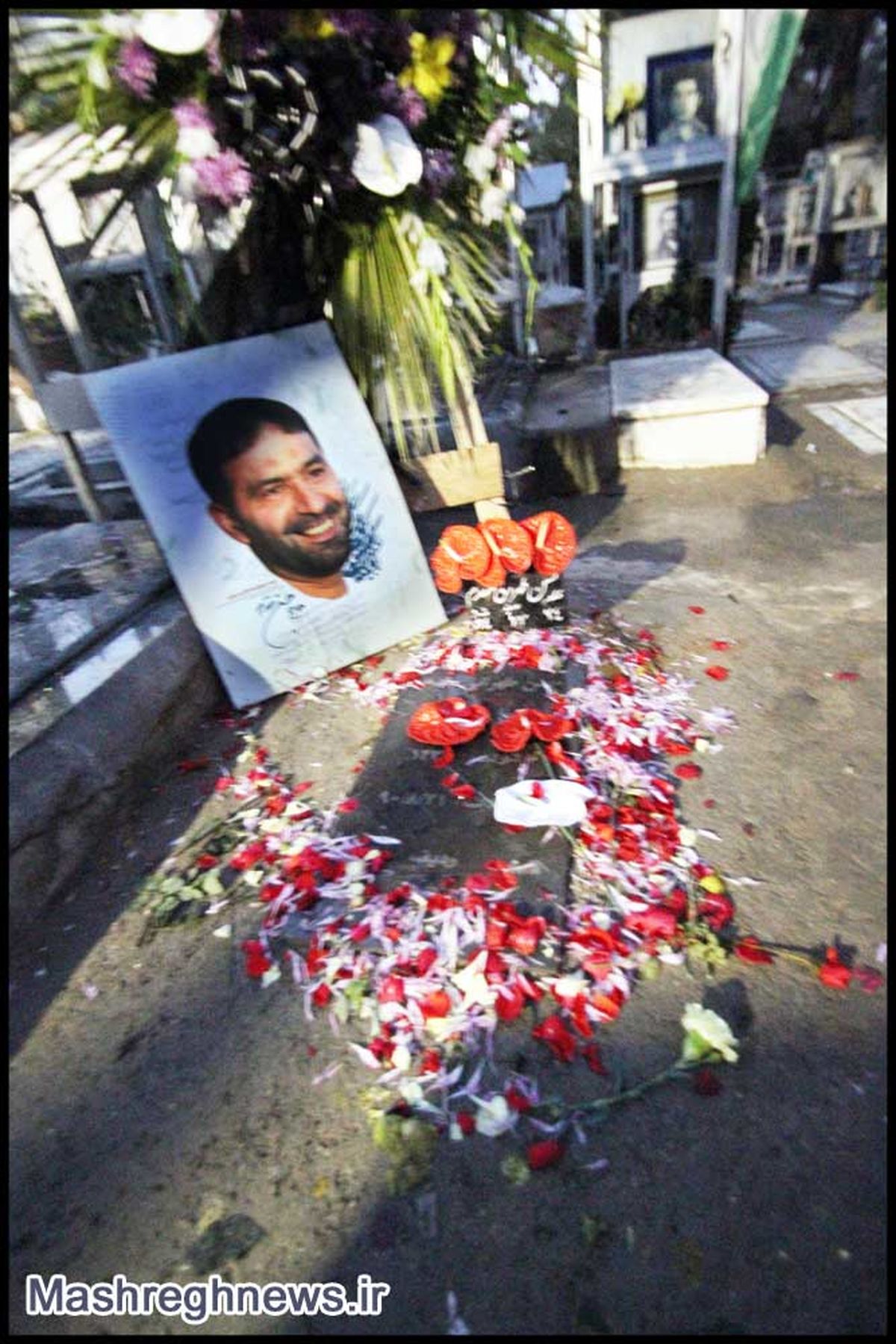 عکس/ مزار پدر موشکی ایران
