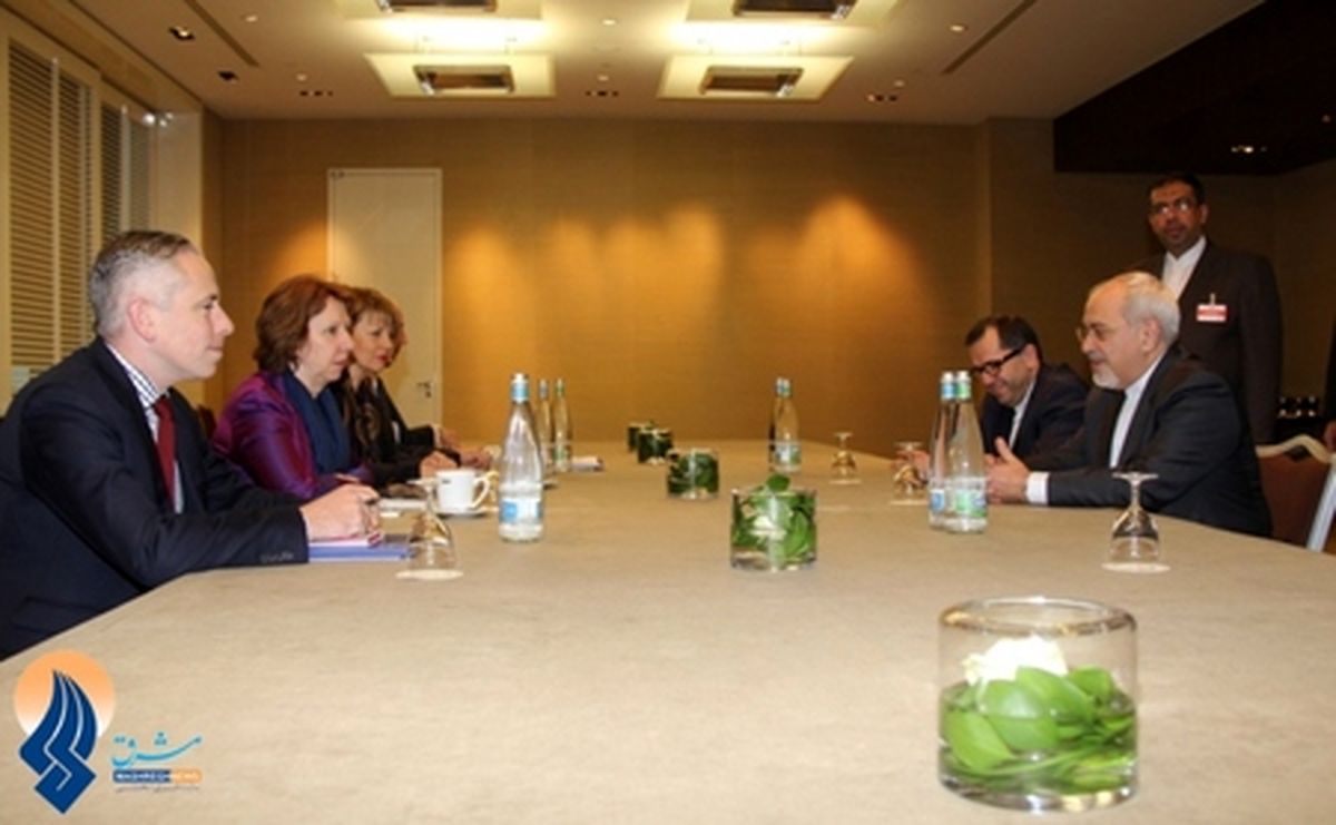 دیدار امروز ظریف و اشتون/عکس