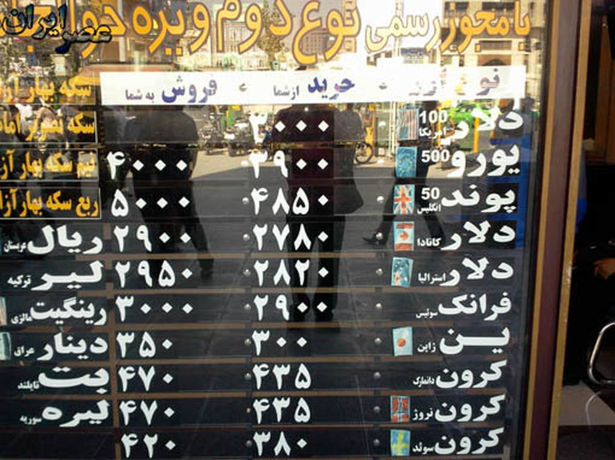 توقف‌فروش‌دلار درصرافی‌های‌تهران/عکس