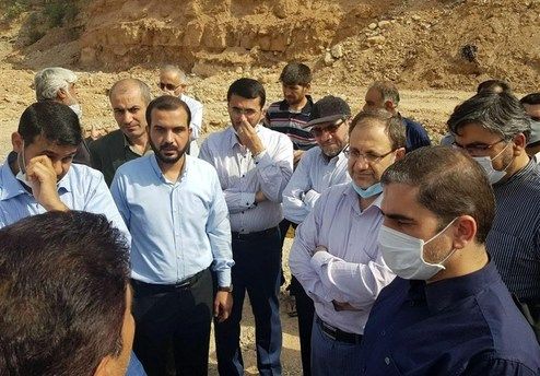 سفر جمعی از نمایندگان به منطقه غیزانیه +عکس
