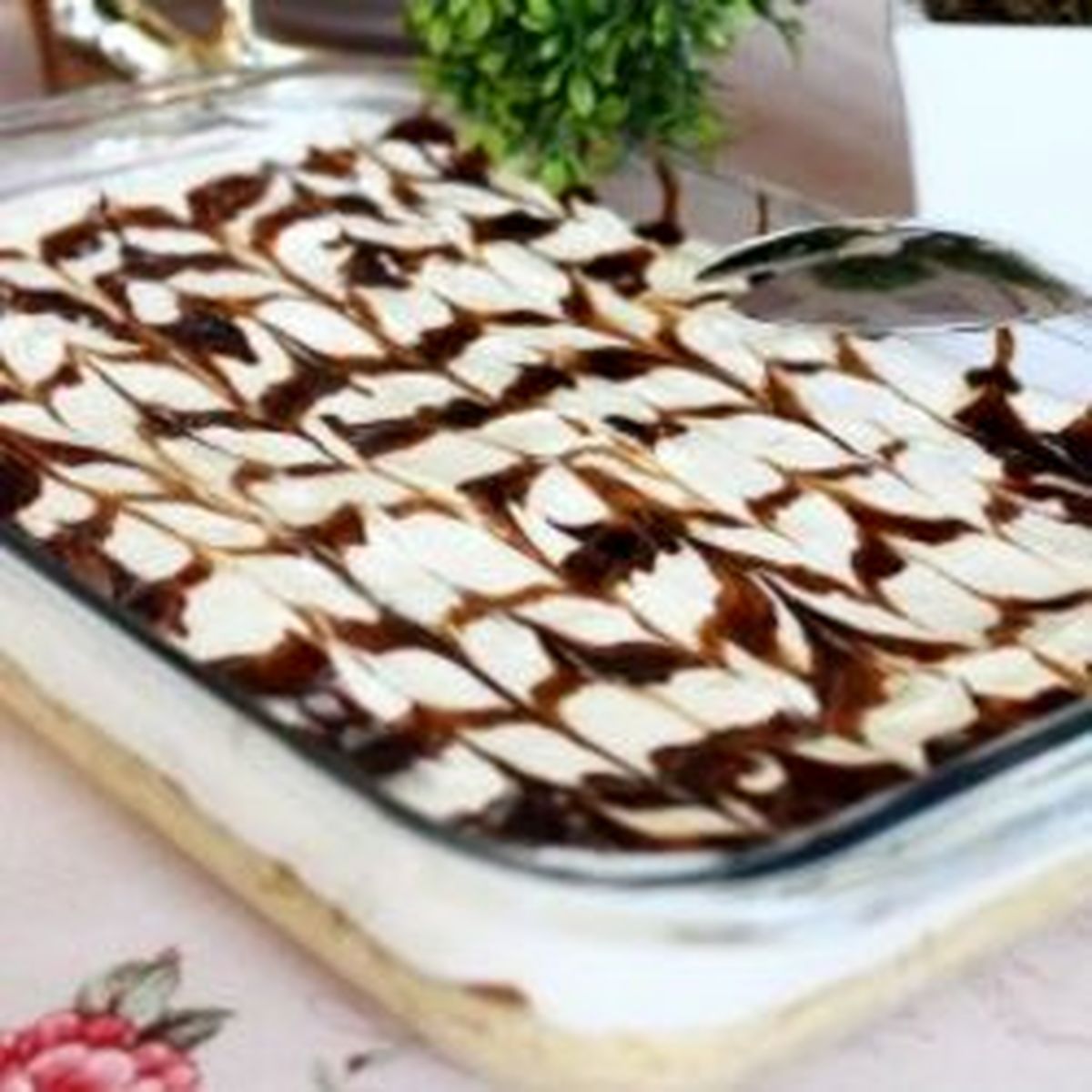 دستور تهیه دسر کادایف کارامل به صورت مرحله‌ای