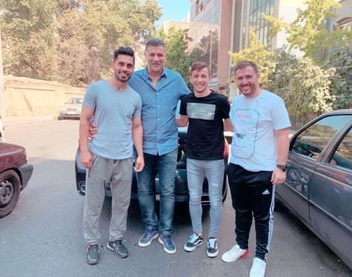 ملاقات با علی دایی در خیابان! +عکس