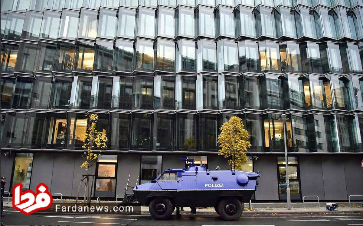 عکس: تدابیر امنیتی مقابل محل اقامت اوباما در برلین