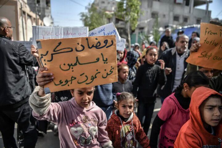 گرسنگی اهرم فشار صهیونیست‌ها علیه حماس