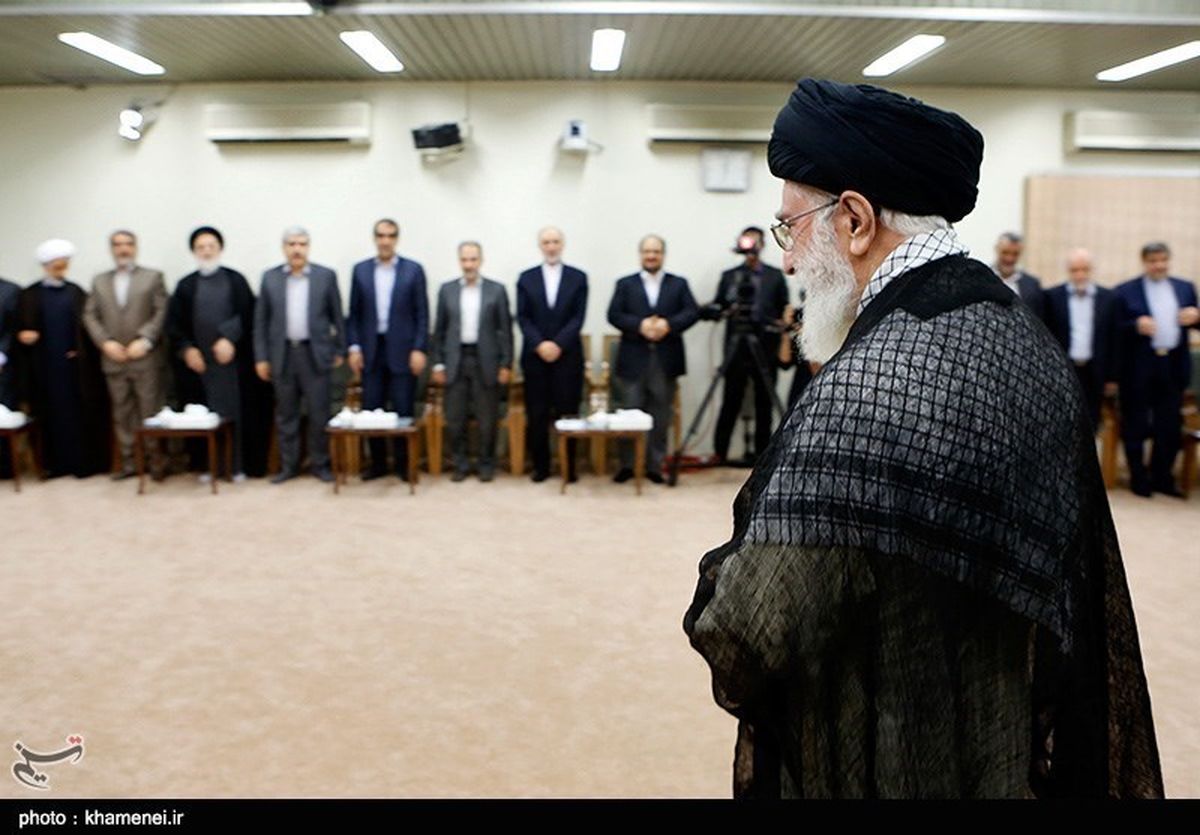 تصاویر/ دیدار هیئت دولت با رهبر انقلاب