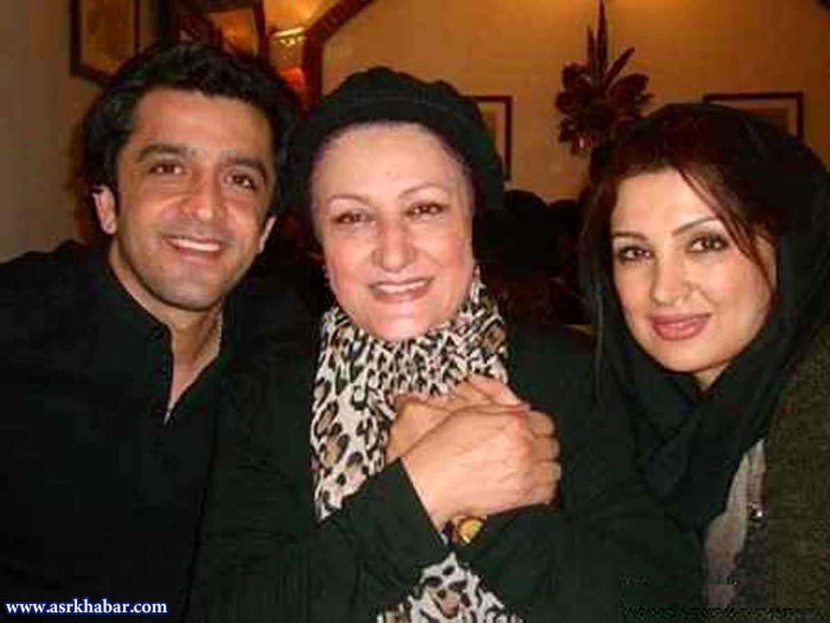 مریم امیر جلالی درکنار دختر و داماد بازیگرش +عکس