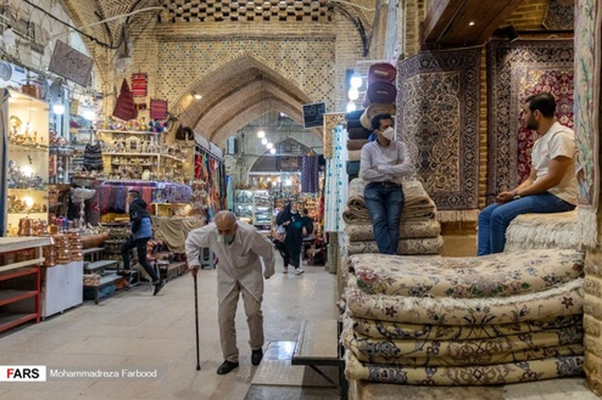 تصاویر: کرونا و کسادی کاسبان بازار وکیل