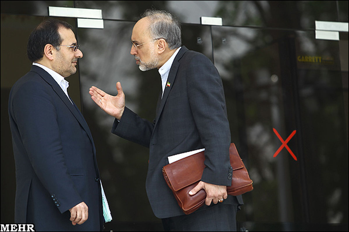 عکس/ بحث جدی صالحی با غضنفری!