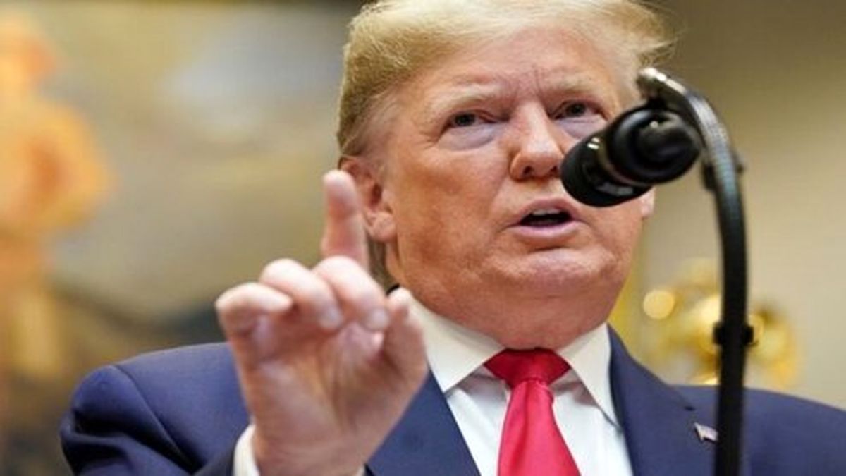 ترامپ نموداری در اثبات ادعای پیروزی‌اش در انتخابات منتشر کرد