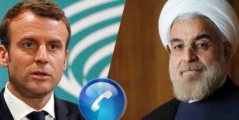 ماکرون در گفتگوی تلفنی امروز با روحانی چه پیشنهادی داده؟