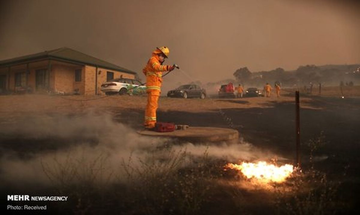 تصاویر: آتش سوزی به پایتخت استرالیا نزدیک شد