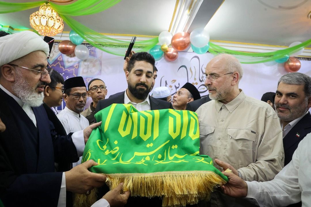 گزارش تصویری : حضور قالیباف در مرکز فرهنگی اسلامی اندونزی