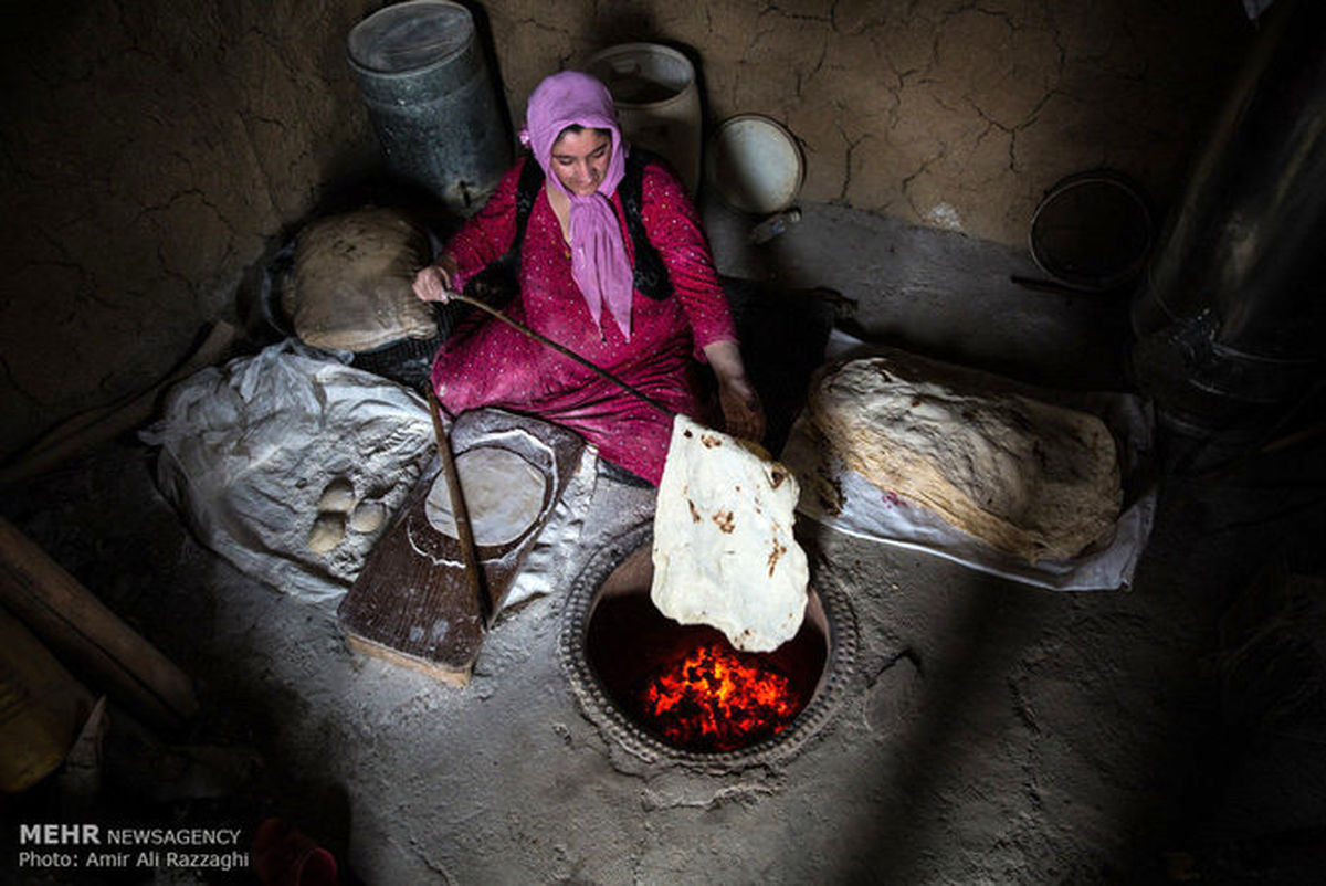 تصاویر: زندگی زمستانی مردم روستای بلکر کردستان