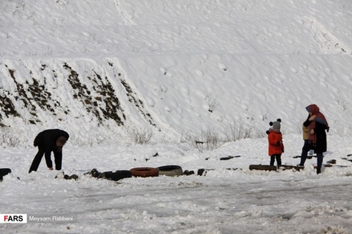 تصاویر: حریر سفید بر تن گردنه حیران آستارا