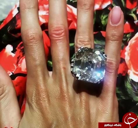 گران‌ترین حلقه ازدواج جهان در دست کیست؟ +عکس