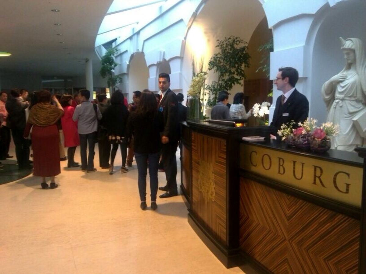 جشن‌عروسی‌درهتل‌محل‌اقامت‌ظریف/تصاویر