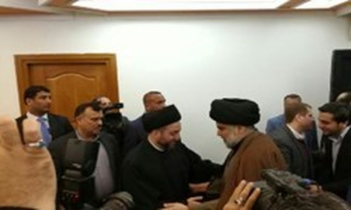 «مقتدی صدر» در نجف با «عمار حکیم» دیدار کرد