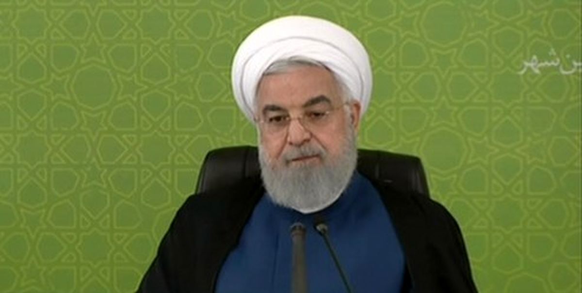 روحانی: مردم در برابر تحریم و کرونا به خوبی مقاومت میکنند