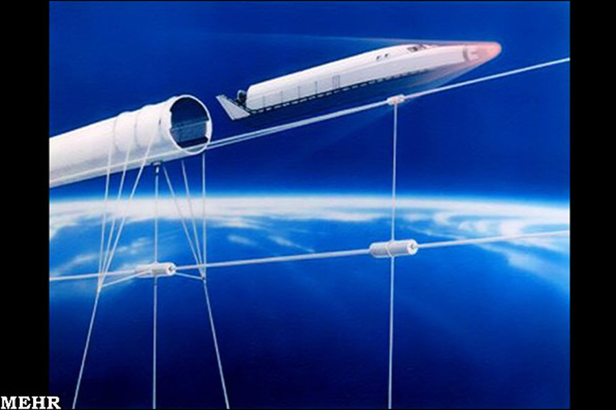 سفر به فضا با قطار !/ عكس