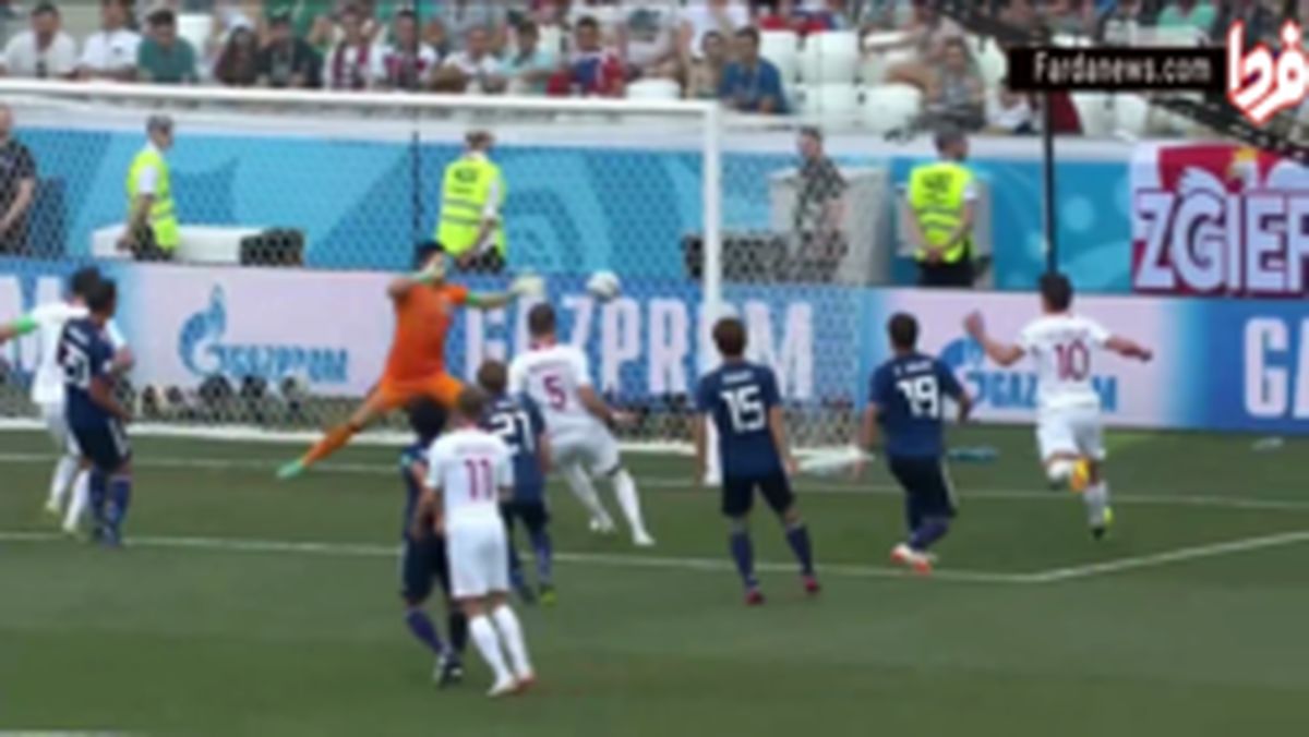 فیلم : گل اول لهستان به ژاپن