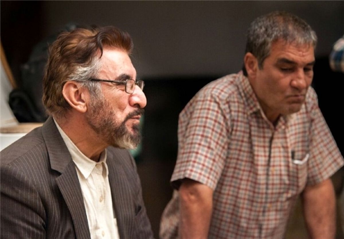 «سلحشور» در پشت صحنه «معمای شاه» +عکس