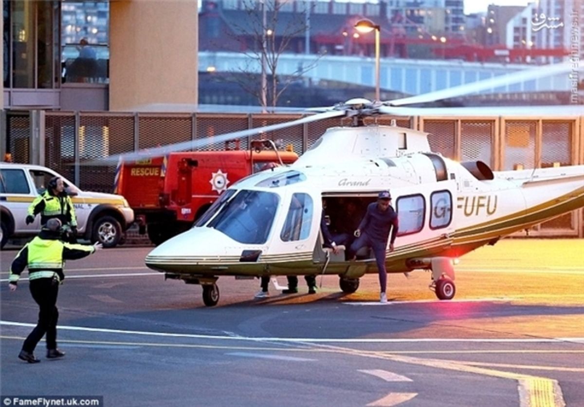 بازیکن لستر نزدیک بود سرش را بر باد بدهد +عکس