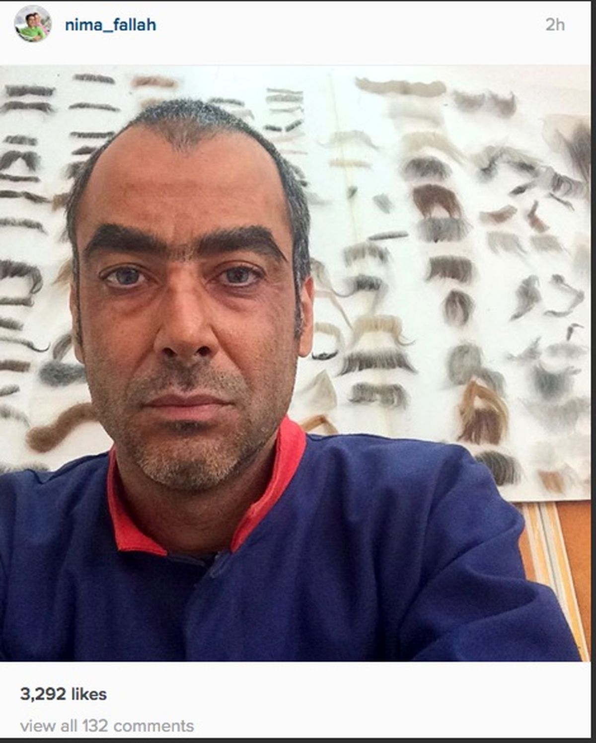 تصویر بازیگر «در حاشیه» در اتاق گریم