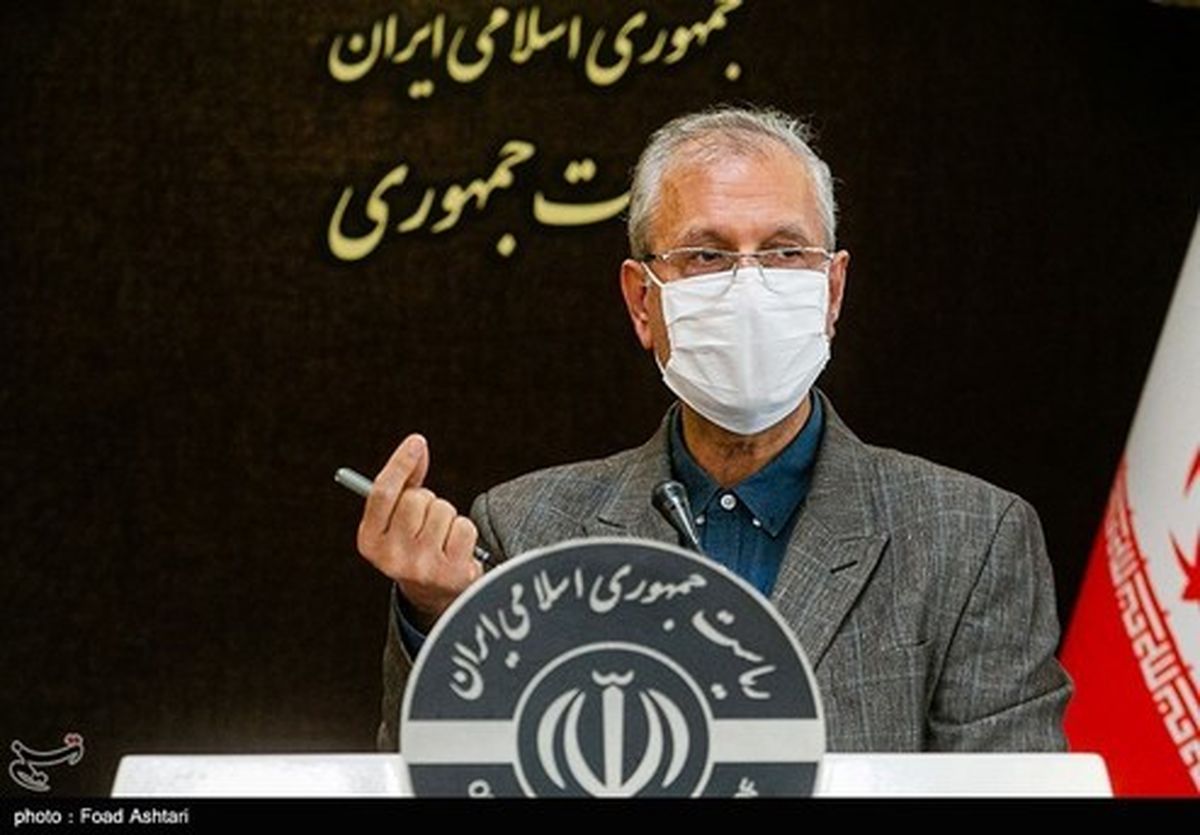 تصاویر: نشست خبری متفاوت سخنگوی دولت