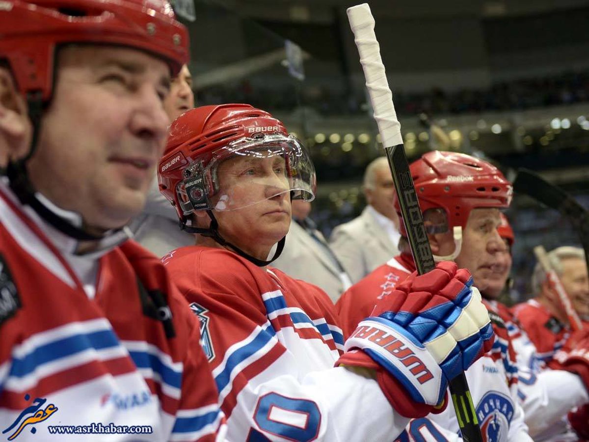 رئیس جمهور روسیه درظاهری جدید/عکس