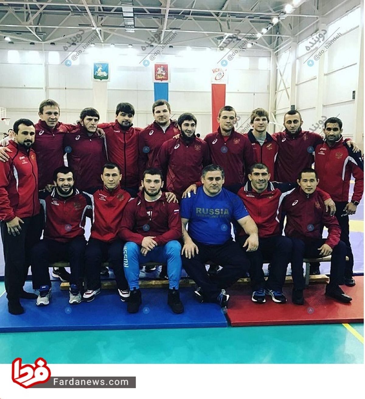 عکس: گوش شکسته های روسیه اعزامی به آبادان