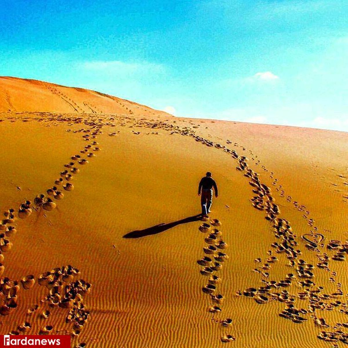 تصویر زیبای نشنال جئوگرافی از کویر طبس